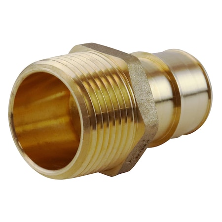 Apollo 1 in. Brass PEX-A Expansion Barb x 1 in. MNPT Male Adapter EPXMA11